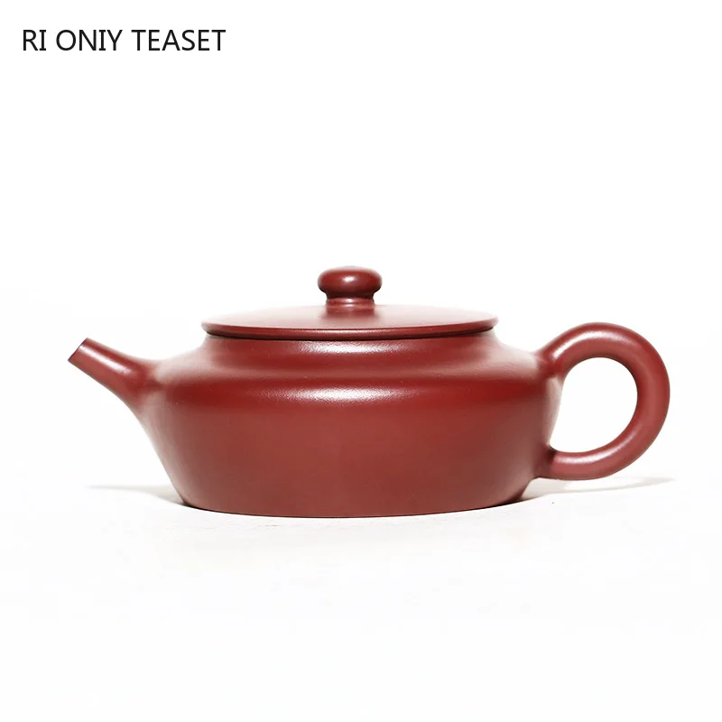 130ml Yixing Purple Clay Teapot Handmade Dahongpao Filter Tea Pot Authentic Raw Ore Zisha Tea Maker Chinese Teaware Accessories