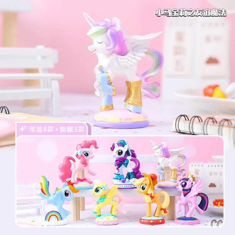 My Little Pony Friendship Magic Series Mystery Box Cartoon Twilight Sparkle Rainbow Dash Character Model Toys  Decoration Gifts