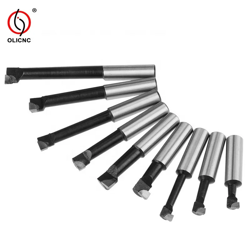 Machine Tools F1 Type 50mm Adjustable Milling Machine 2 Inch Rough Boring Heads With 9PCS Cutters Set for CNC