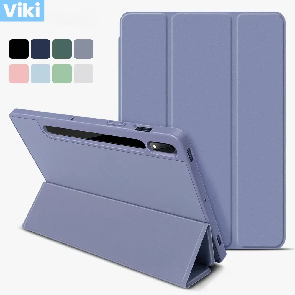 

Case For Samsung Galaxy Tab S7/S8/S9 11 in for S6 Lite 10.4 S7 FE S8 S9 Plus 12.4 S8 S9 Ultra 14.6 With Pen Tray Tablet Cover