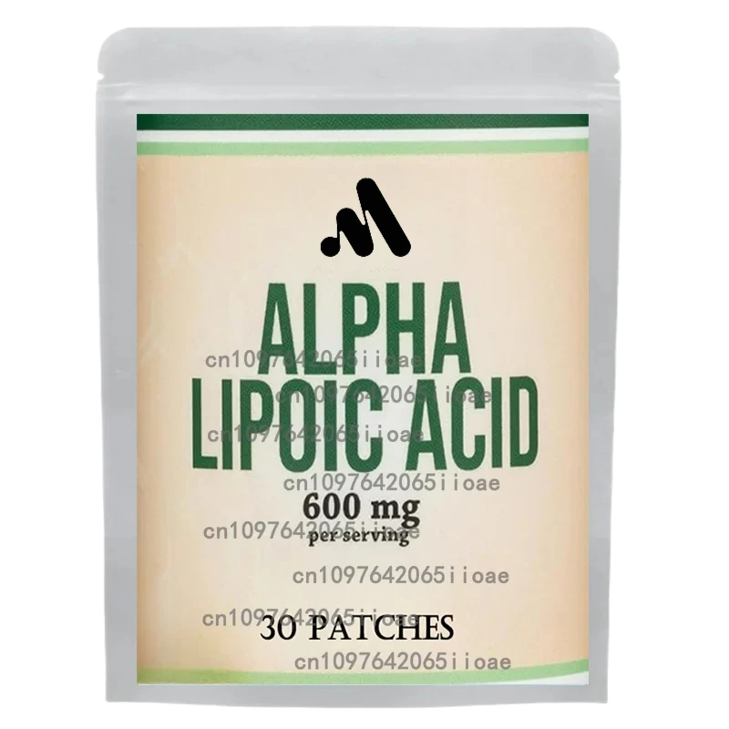 

Alpha Lipoic Acid Transdermal Patches with Vitamin B1 CoQ10-Supports Antioxidant Health 30 Patches