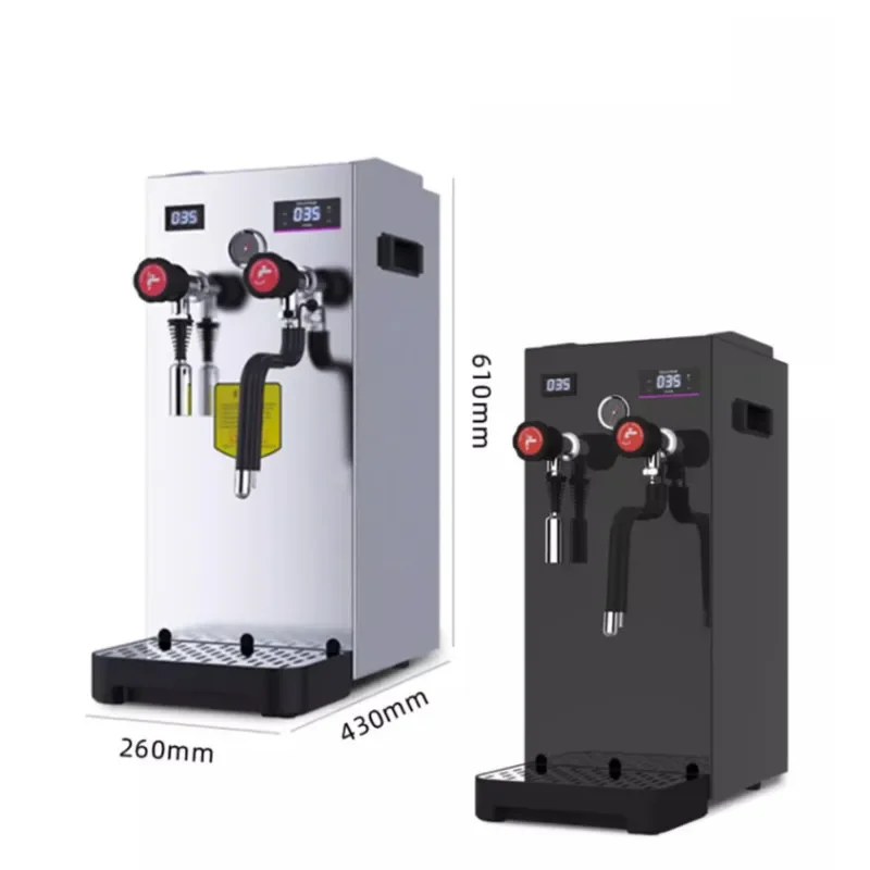 220v Electric Milk Foam Machine Commercial Steam Engine Automatic Milk Mixer Milk Tea Shop Equipment Tea Boiling Machine