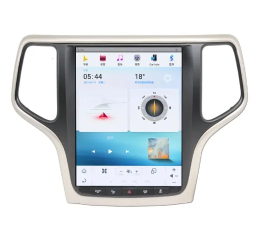 

Tesla 10.4inch Android Car Radio DVD Stereo Player For Jeep Grand Cherokee 2013-2019 With Car GPS Navigation