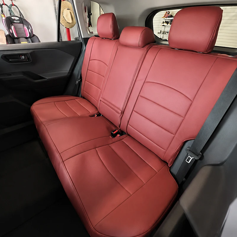 For new 2026 Toyota Rav4 Custom Fit Accessories Car Seat Covers 5 Seats Top Quality Leather Full Coverage Top over tightly fit