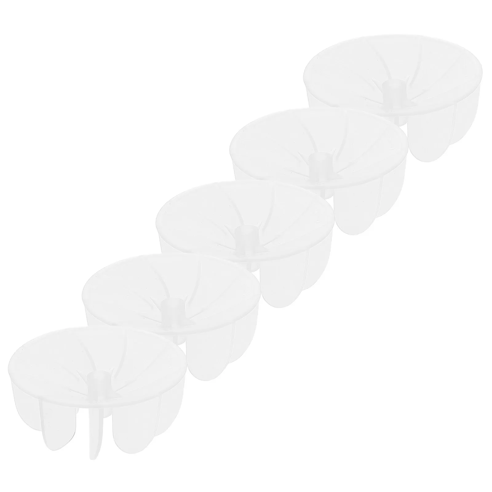 5Pcs Hair Dryer Fan Replacement Plastic Fan Blade for Hair Dryer Repair Maintenance Easy Installation Removal Cleaning