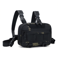 Men’s Chest Bag Tactical Fishing Vest Backpack Travel Waterproof Molle Nylon Climbing Camping Backpacks Outdoor Rig Fanny Pack