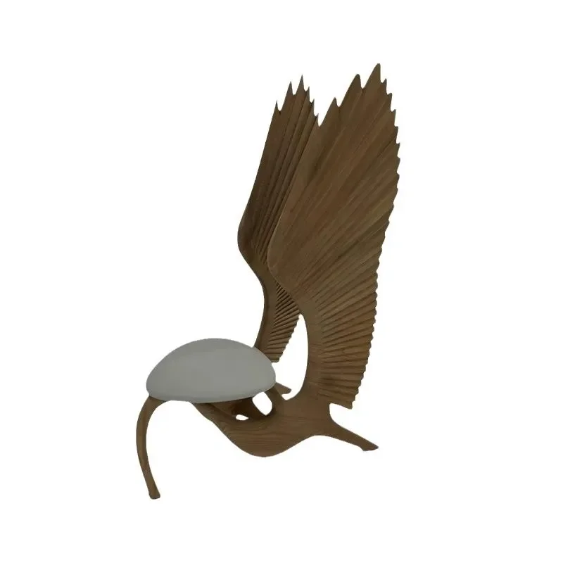 

Back chair wabi sandy wind villa single chair