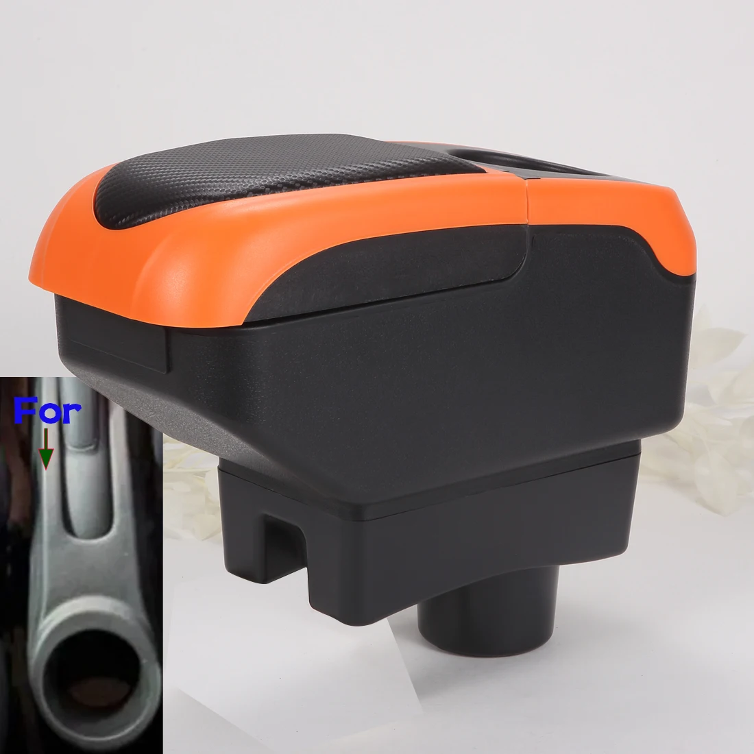 

For Toyota Aygo X Armrest Box For Toyota Aygo Car Armrest Retrofit parts Auto Storage Box Arm Bracing heighten Interior Details