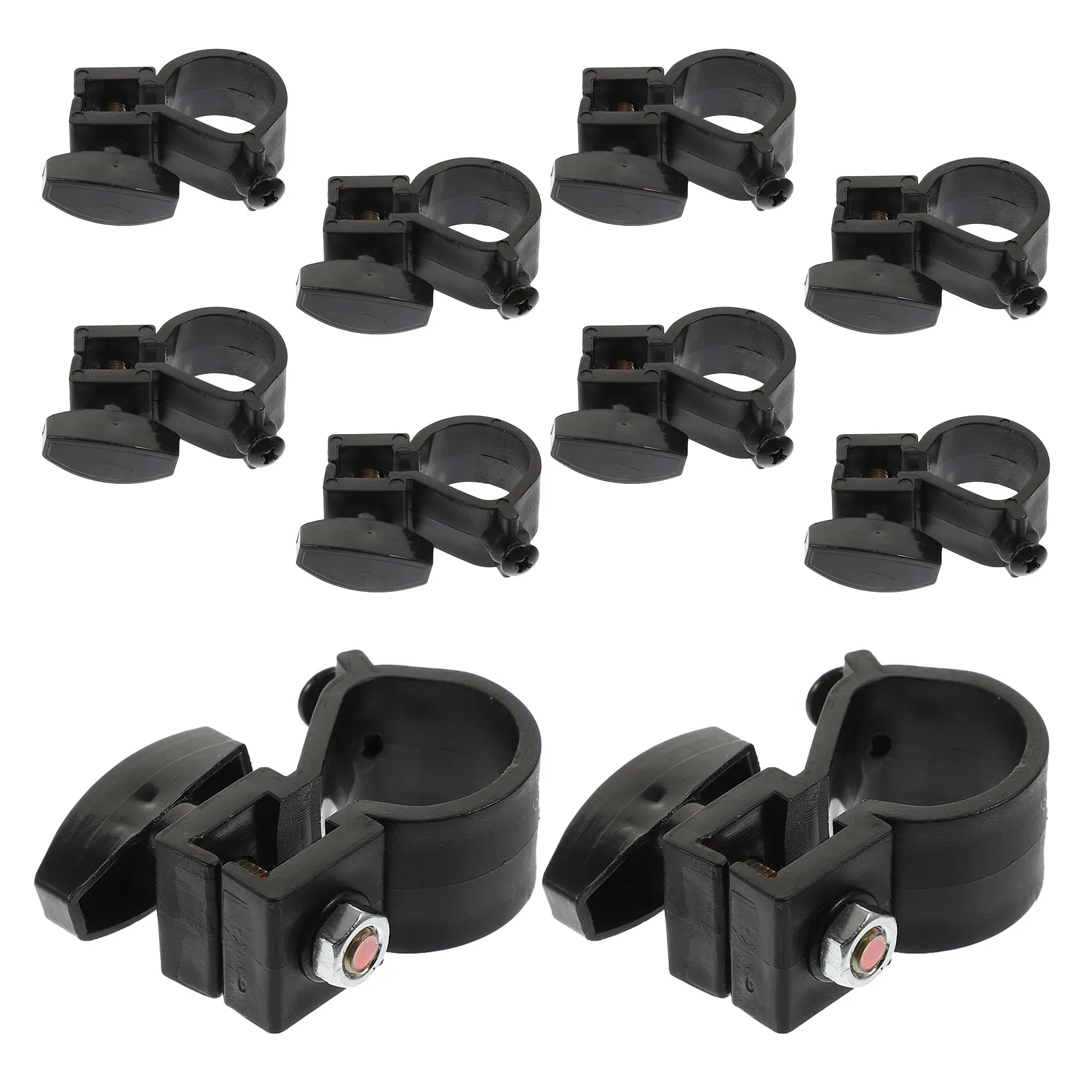 10Pcs Folding Easel Metal Tray Clamps Replacement Parts Sturdy Support Clips for Painting Stand Outdoor and Indoor Art Easel