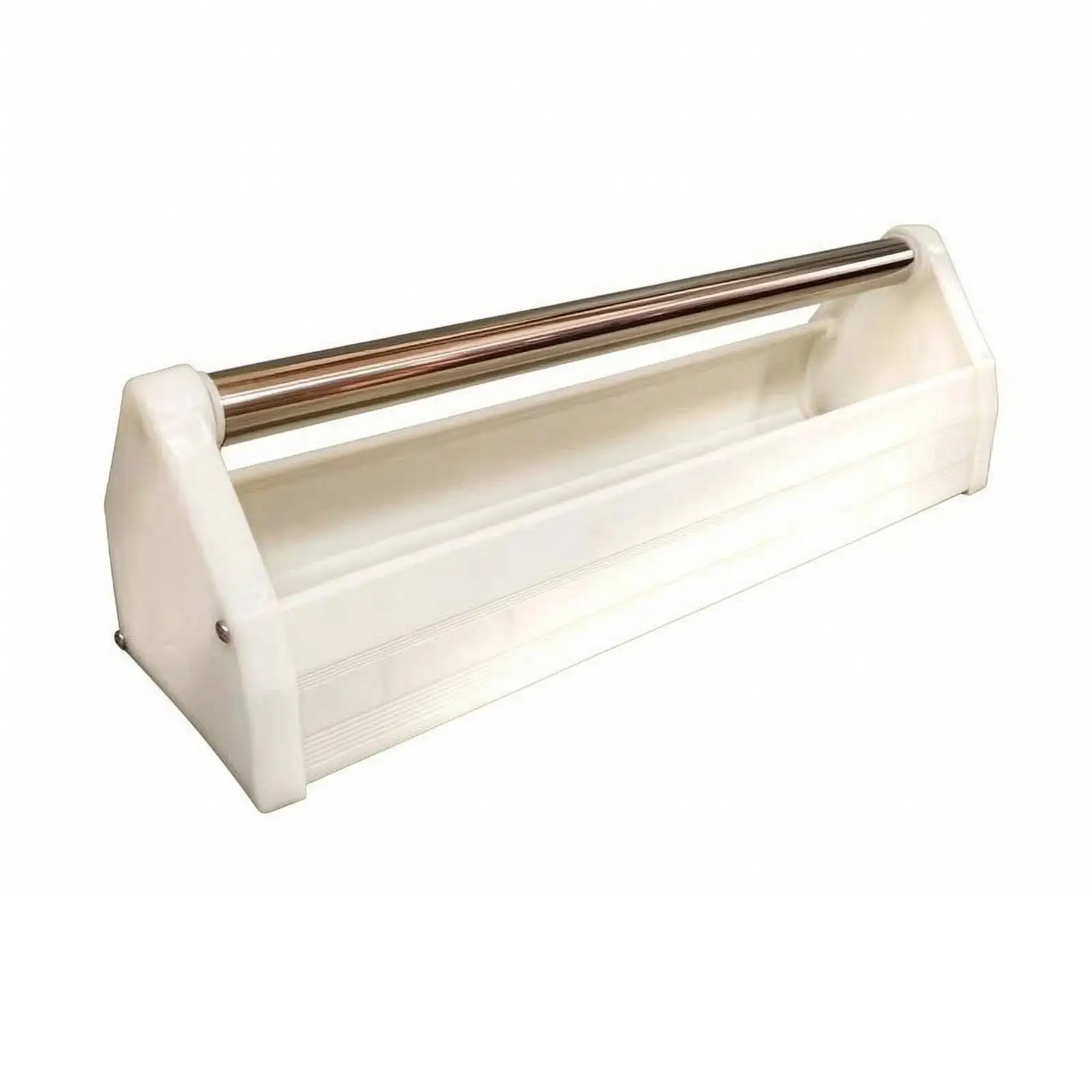 Poultry Feed Trough with Steel Bar Plastic Automatic Dispenser for Pigeons Small Birds in Aviary Loft