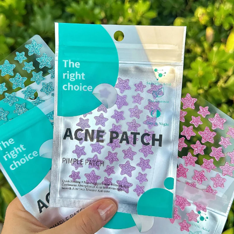 40pc/Sheet Acne Patch Star Makeup Concealer Paste Water Colloid Skin Care Purulent Acne Pimple Patch Skin Scraping Beauty-health