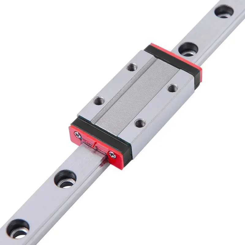 12mm Linear Guide MGN12 Miniature Linear Rail L=100-1000mm+1pc MGN12H or MGN12C Block Carriage for 3D Printer Black/Red
