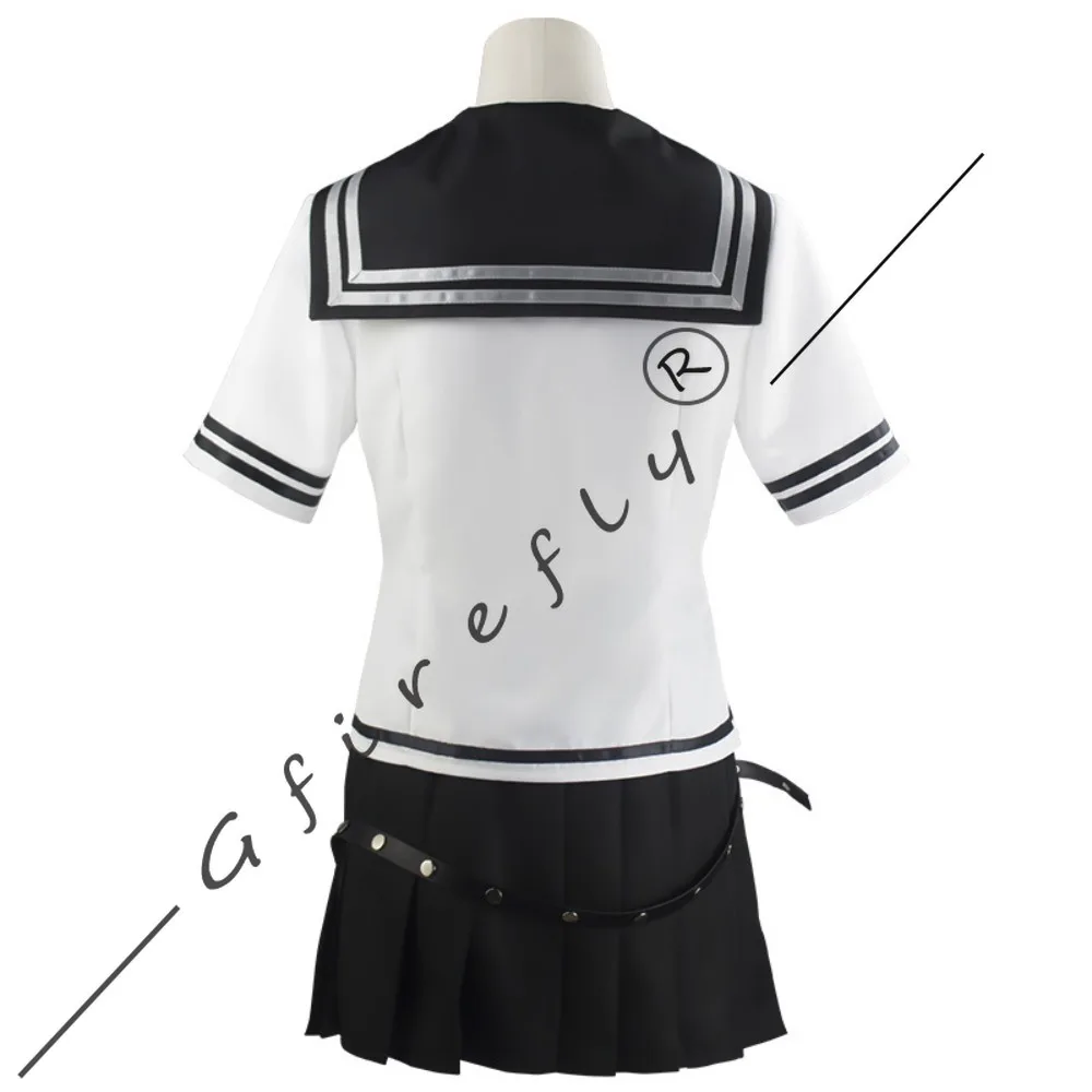 Danganronpa Mioda Ibuki Ultimate Musician Jk Sailor Suit Accessory Set Halloween Anime Convention Party Performance Costume view 3