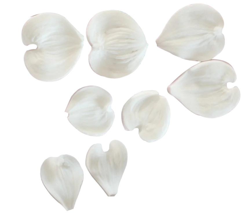 Dogwood Flower Petals Silicone Veiner Molds Sugarcraft Cold Porcelain Marshmallow Cupcake Mould Earring Decorating Tools m2177