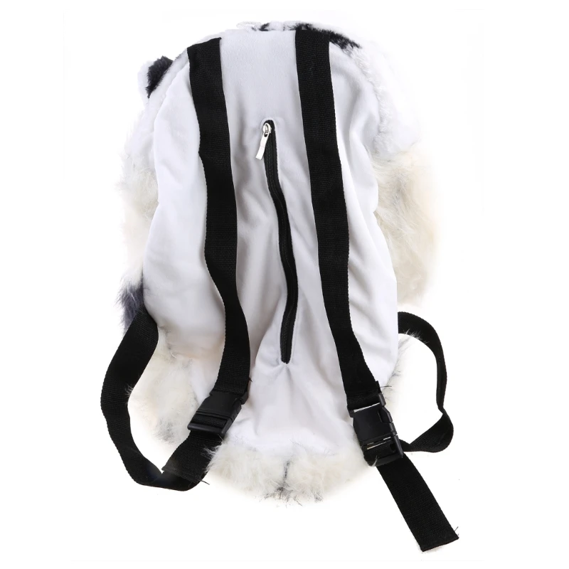 Tiger-Head School Bag Backpack Tiger-Head Knapsack for Men