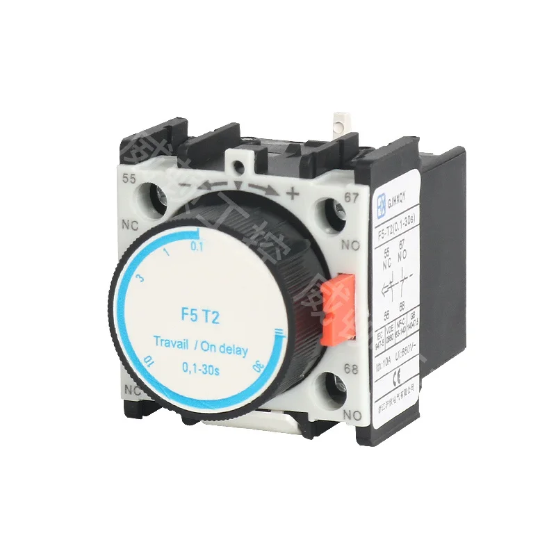 AC Contactor Of Air Delay Head (auxiliary Contact F5-T2 To T4, D2, D0) Time Delay Auxiliary Contact Module 0.1-3s0.1-30s10-180s