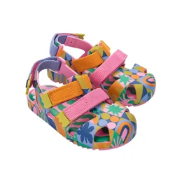 Mini sandales Melissa pour enfants, chaussures de plage pour enfants, grande fille et garçon, chaussures en MSI à la mode, offre spéciale, nouveauté, HMI083, 2023