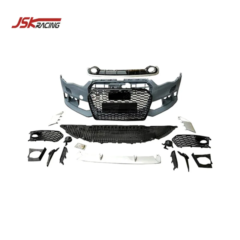 

Комплекты обвесов PP для Audi A6 2016-2018 годов, передний бампер, модифицированный, улучшенный, в стиле RS6