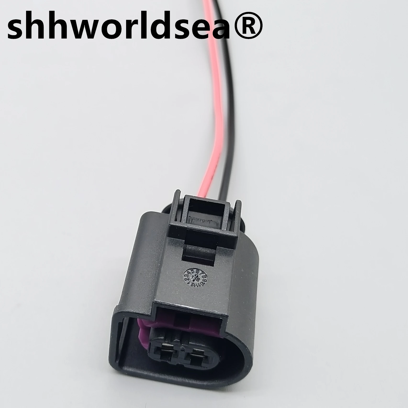 

Shhworldsea 2-контактный электрический автоматический проводной разъем автомобильного звукового сигнала, разъем 3,5 мм для VW Passat Golf ADUI A3 A4 A6 4D0 971 992 4D0971992