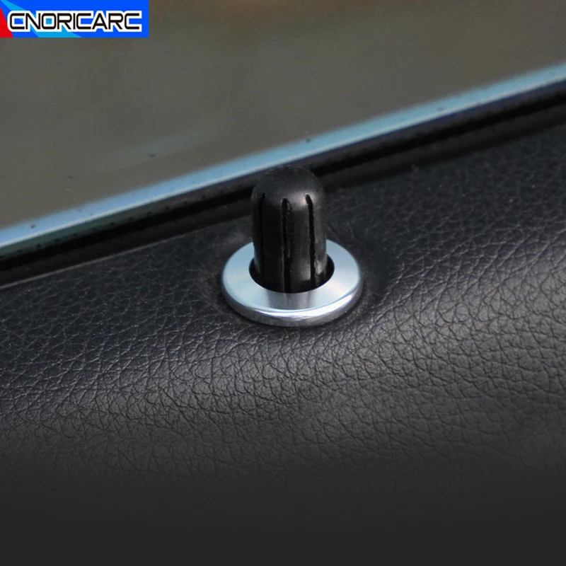 

Car Door Lock Bolt Cover Latch Lifter Pin Circle Sequins For Mercedes Benz GLE GLS GL ML W166 Interior Auto Accessories Sticker