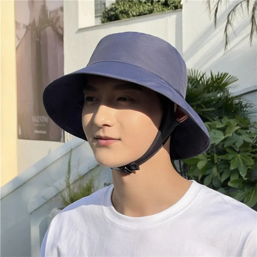 New Breathable Bucket Hat Waterproof Anti-UV Fishing Cap Quick-drying Sun Hat Surfing Riding