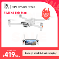 FIMI X8 Tele Max New drone Dual Sony Cameras 5.0 Roklink 20km Range 4K 60fps 3-axis gimbal AI Super Night Video for Beginner