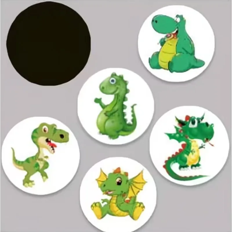 Reversible Thermochromic PVC Sticker - Black to Transparent Color Changing Film for DIY Cup Decoration
