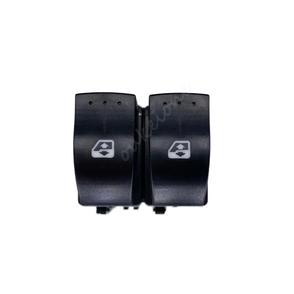 Para renault clio 1998-2014 frente esquerda energia mestre janela levantador de vidro interruptor de controle botão duplo 8200060045   Acessórios para carros