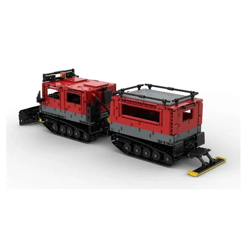 MOC-175982 Snow Bulldozer Assembling Splicing Block Model 2485 Building Block Parts Boy Birthday Building Block Toy Gift