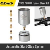 Ezmtb-Kit de purga de embudo de aceite para bicicleta, adaptador Shimano Magura Sram Avid, herramientas de reparación de purga de freno de disco hidráulico para bicicleta de montaña y carretera