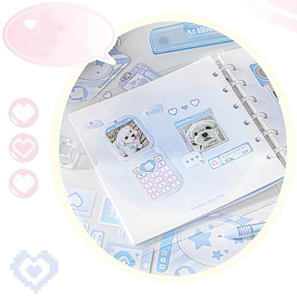 Border Stickers 3 Patterns Border Hot Silver Draw And Use Convenient And Durable High Quality Hollow Stickers Sticker Notebook