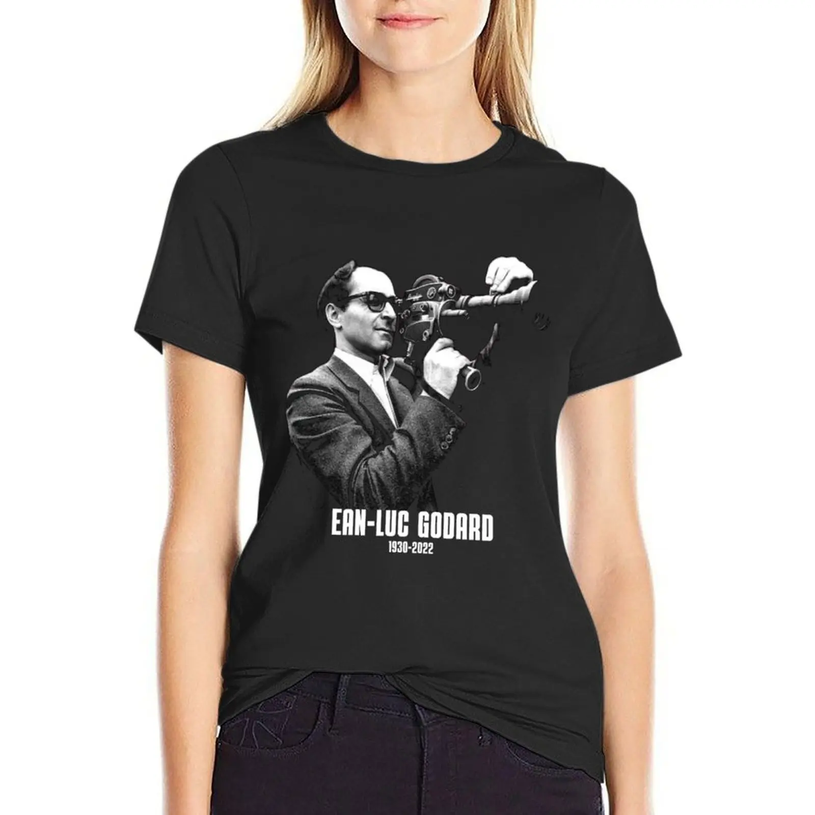 

Jean-Luc Godard T-Shirt plus sizes Blouse Women t shirt