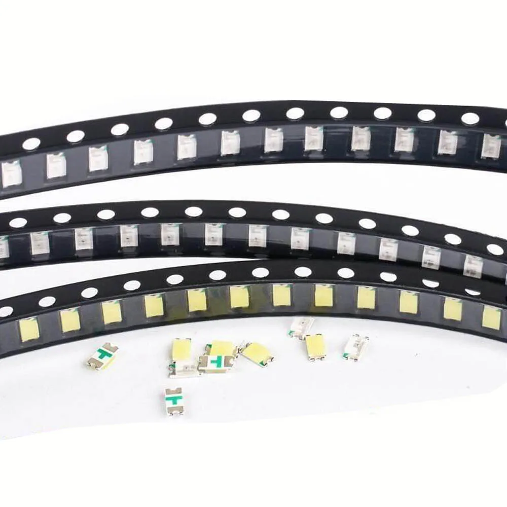 750pcs SMD 0603 0805 1206 Red Blue White Green Yellow High quality Clear Light Emitting LED Chip Surface Mount Diode Kit Box
