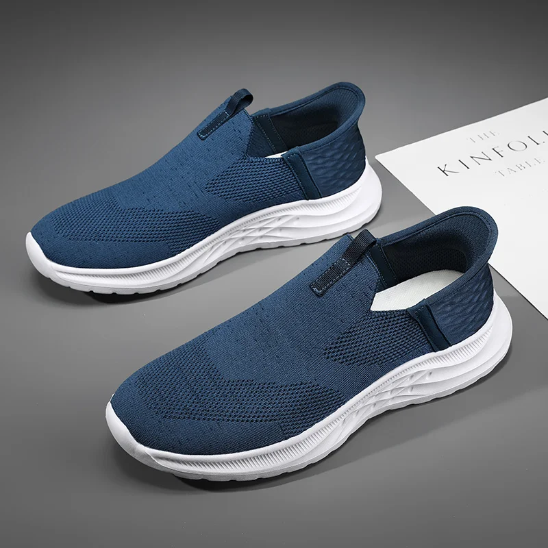 

Hot Sale Men's Sneakers Lightweight Breathable Casual Sports Shoes Men Gym Sneakers Comfortable Athletic Running Walking Shoes