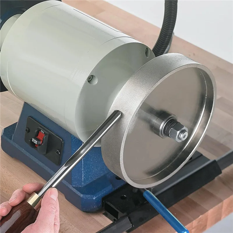 BHBD-CBN Grinding Wheel, 6Inch Dia X 1Inch Wide, With 1/2Inch Arbor, Diamond Grinding Wheel For Sharpening HSS