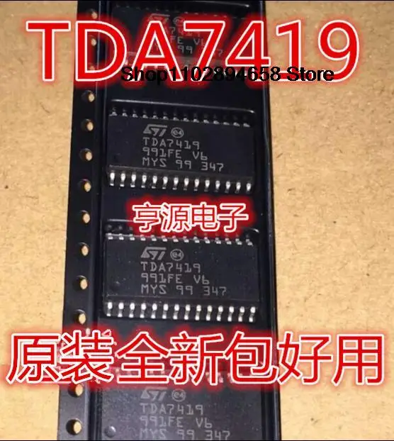 Tda7419 tda7419tr sop28 ic, 5 peças