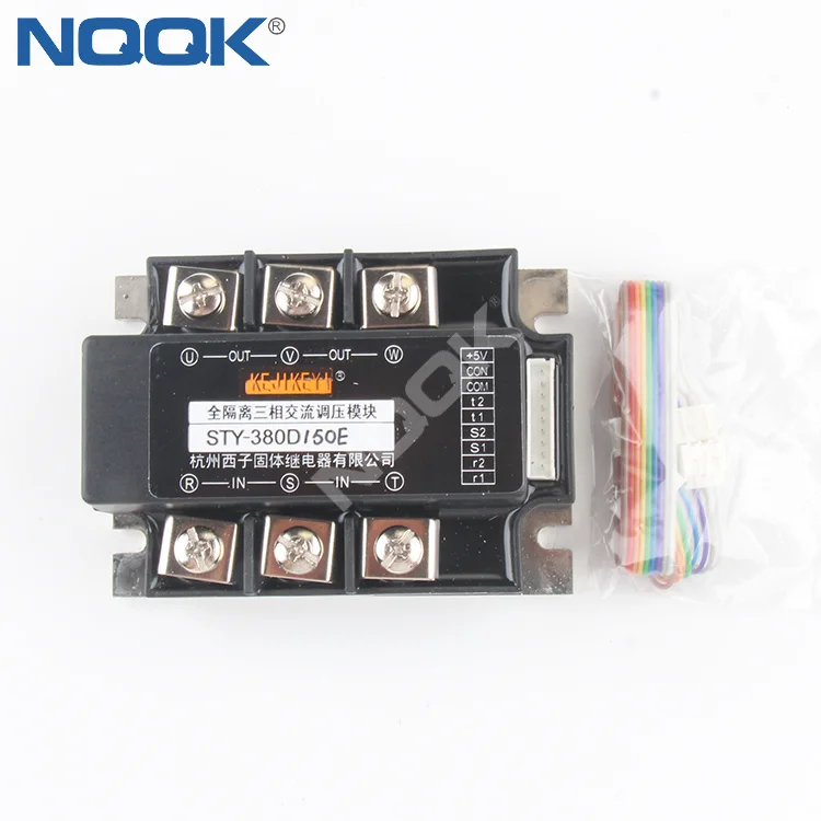 STY 380D150E Miniature AC Voltage Regulator Module Fully Isolated Three-Phase High Power Contact Load Sealed Protector