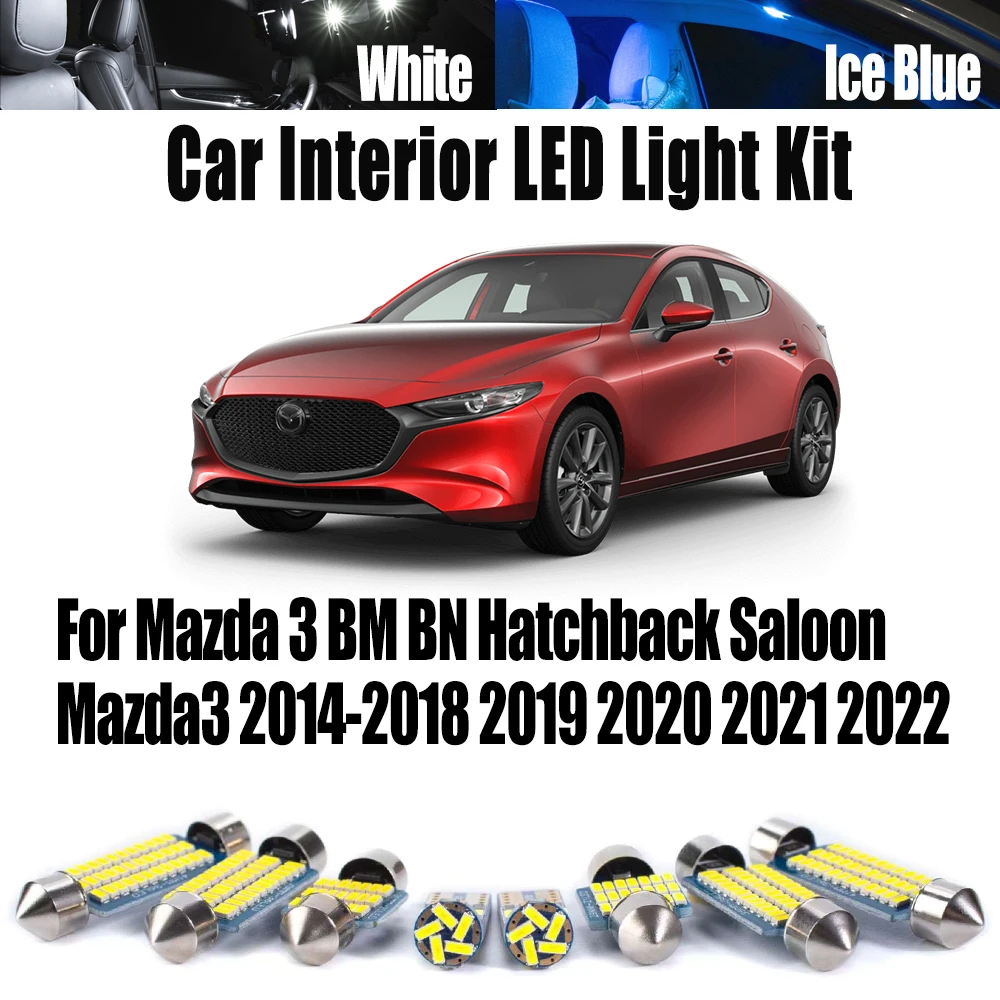 9Pcs Canbus Led Int… - image