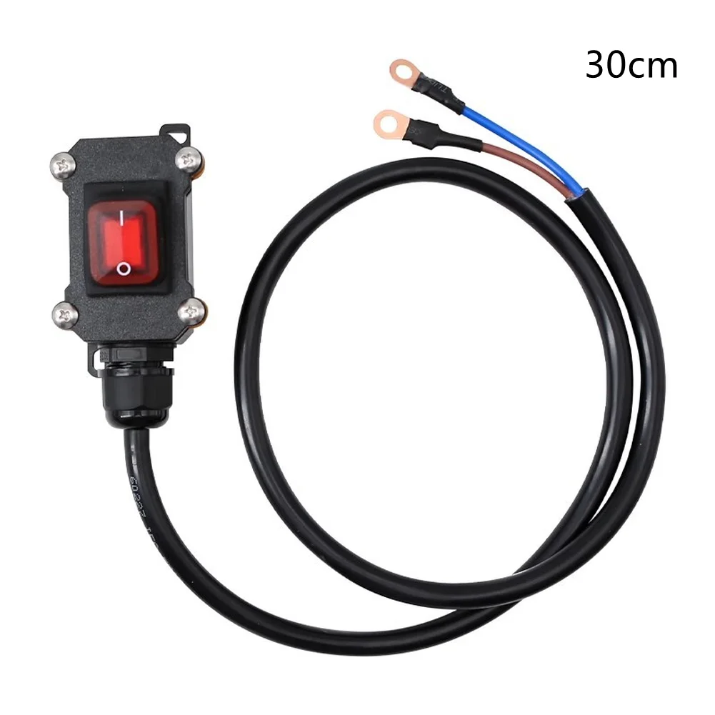 Interrupteur de batterie de moto à déconnexion 12V 24V, 100cm, Compatible avec la plupart des motos, capacités anti-poussière, Installation facile