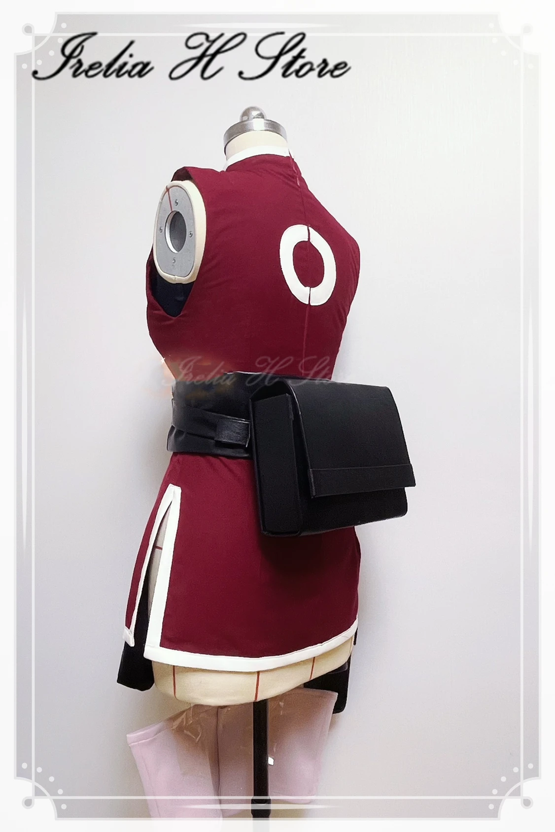 Irelia H Store Custom size/made Anime Cosplay Haruno Sakura Cosplay Costume Haruno Sakura ninja Suit image 4