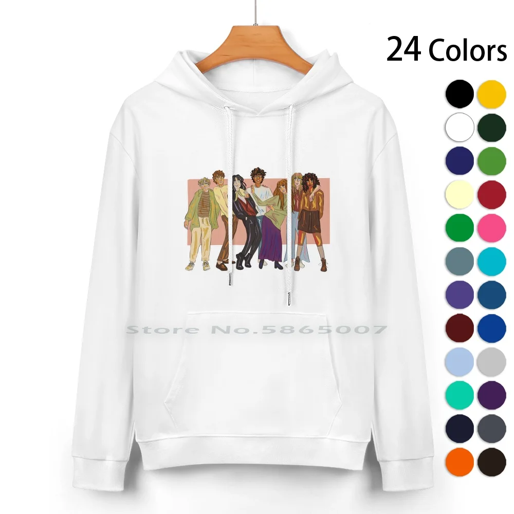 Feel Alright! Pure Cotton Hoodie Sweater 24 Colors The Marauders Marauders Era All The Young Dudes Atyd 100% Cotton Hooded