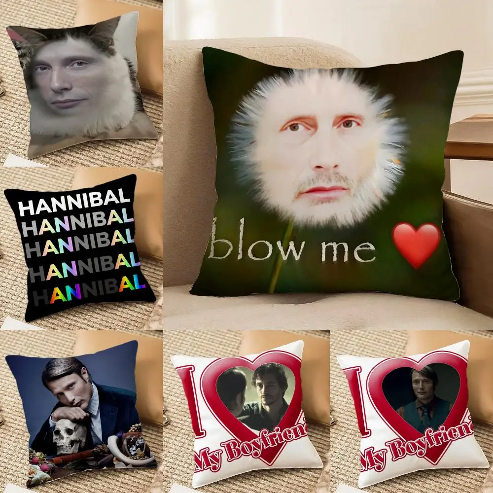 

Наволочка Mikkelsen H-Hannibal Meme из шелковистого короткого плюша с невидимой молнией, пылезащитная, для дивана, для домашнего декора