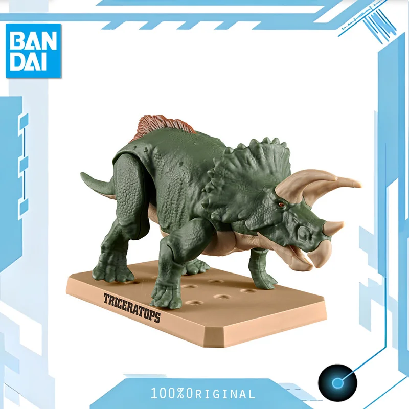 

BANDAI Anime In Stock Plannosaurus TRICERATOPS Dinosaur Skeleton Fossils Model Kit Assembly Plastic Action Toys Figures Gift