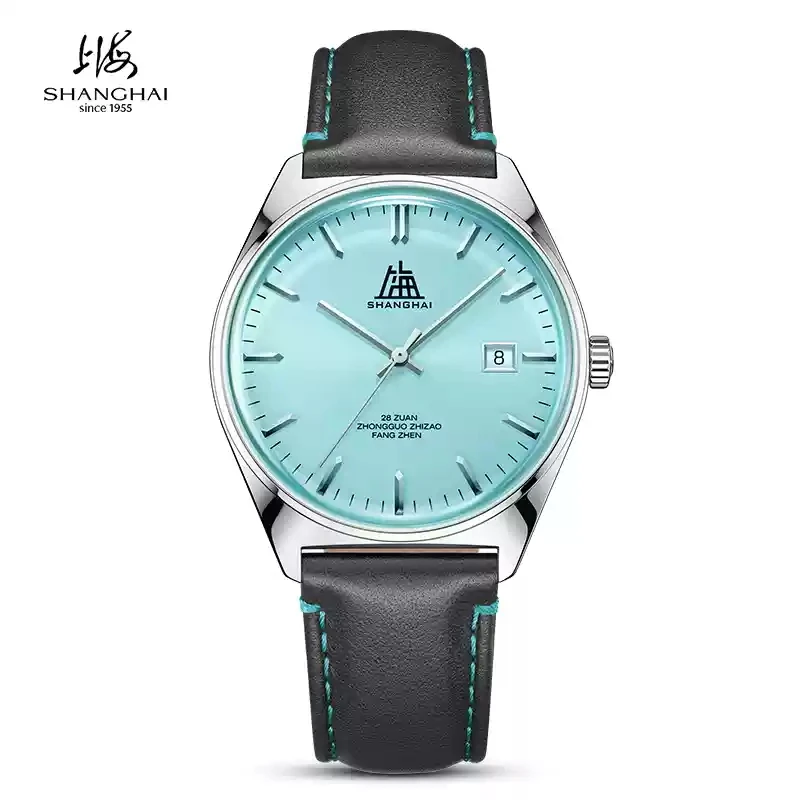 

Shanghai 70th Anniversary Limited Edition Men's Automatic Mechanical Watch Original 39mm Replica Shanghai 7120 Brand New Watch