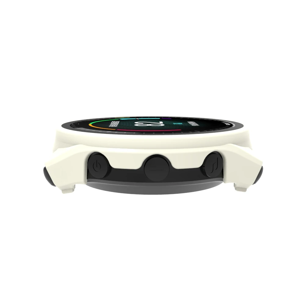 QZYLTD Apply to Garmin Forerunner 965 Tempered Glass Protective Shell