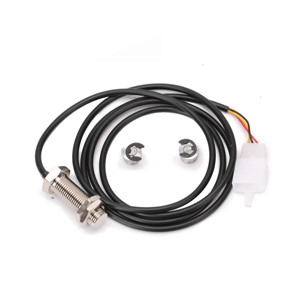 

Odometer Speedometer Tachometer Sensor 1X Sensor Cable + 2X Magnet Wires For Motorcycle Digital ATV