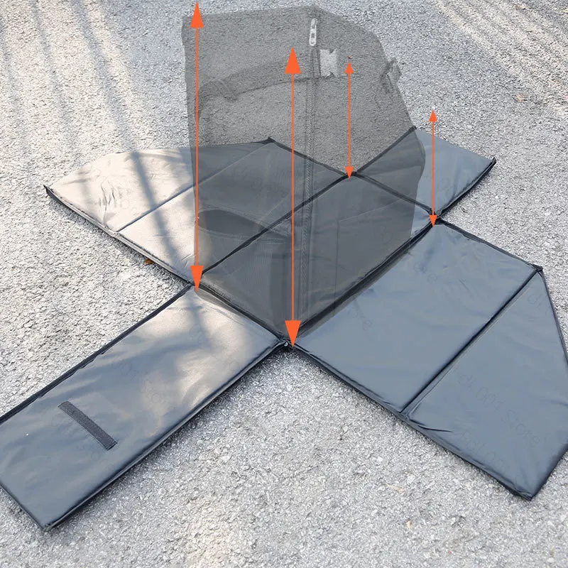 Car Trunk Transport Large Storage Portable Folding Bike Storage Box For Bicycle Storage Dustproof Box Waterproof - view 4