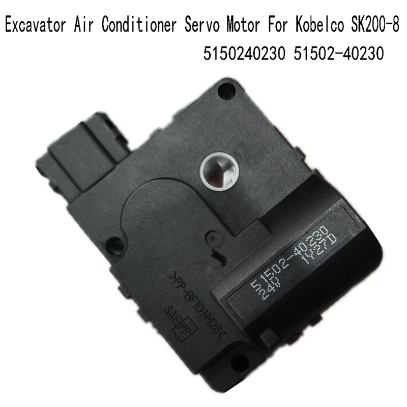 24V 3X08H Excavator Air Conditioner Servo Motor For Kobelco SK200-8 5150240230 51502-40230