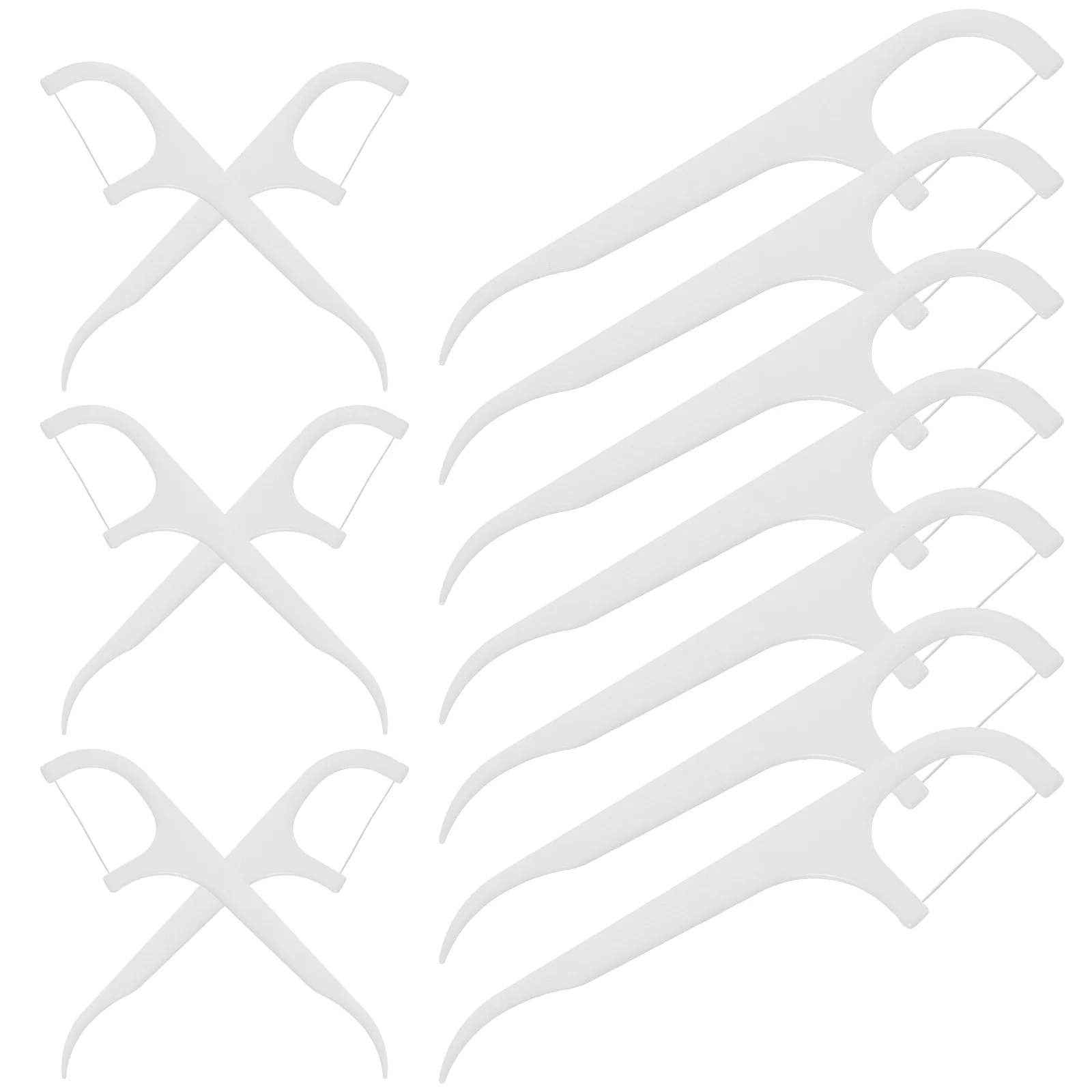 

1 set 1 Set Portable Dental Floss Picks Compact Travel Teeth Cleaning Tools Disposable Floss Sticks For Outdoor Hygiene