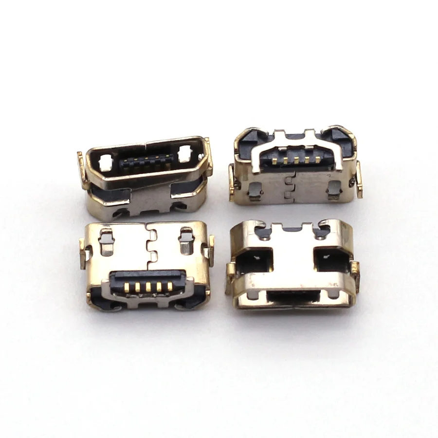 100Pcs Charger Charging USB Dock Port DIP2 Mini Connector Contact Jack Micro Plug For Huawei Honor Play Freely Y5 Y5-2
